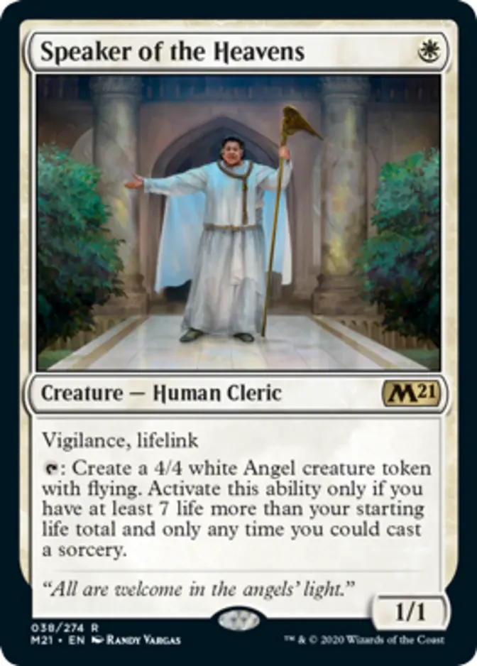 Speaker of the Heavens [M21] (F)