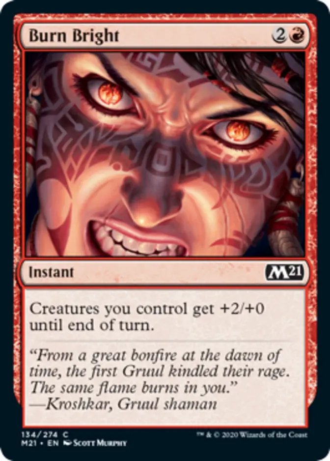 Burn Bright [M21] (F)