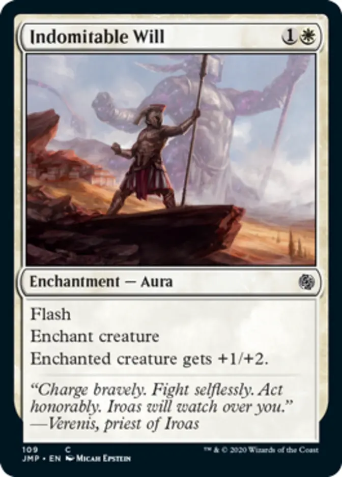 Indomitable Will [JMP]