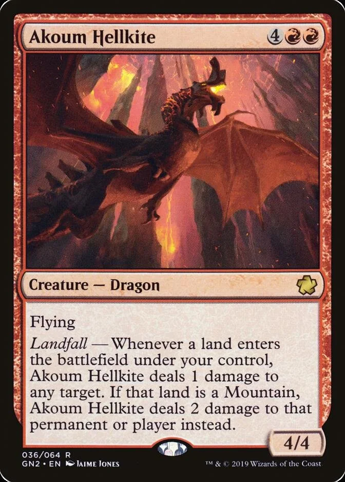 Akoum Hellkite [GN2] (F)
