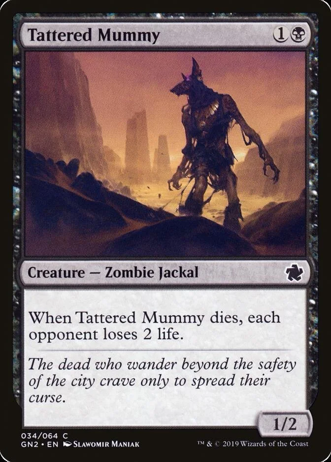 Tattered Mummy [GN2] (F)