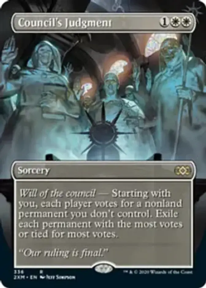 Council's Judgment <borderless> [2XM]