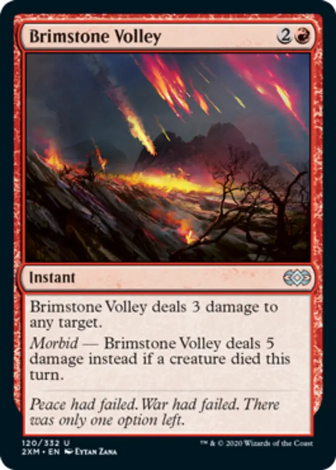 Brimstone Volley [2XM]