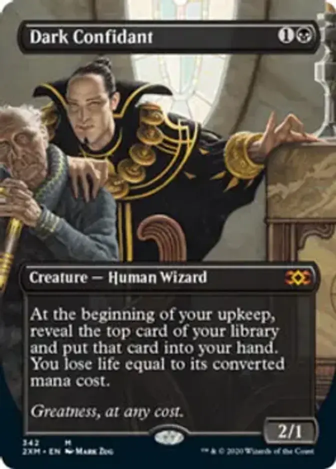 Dark Confidant <borderless> [2XM] (F)