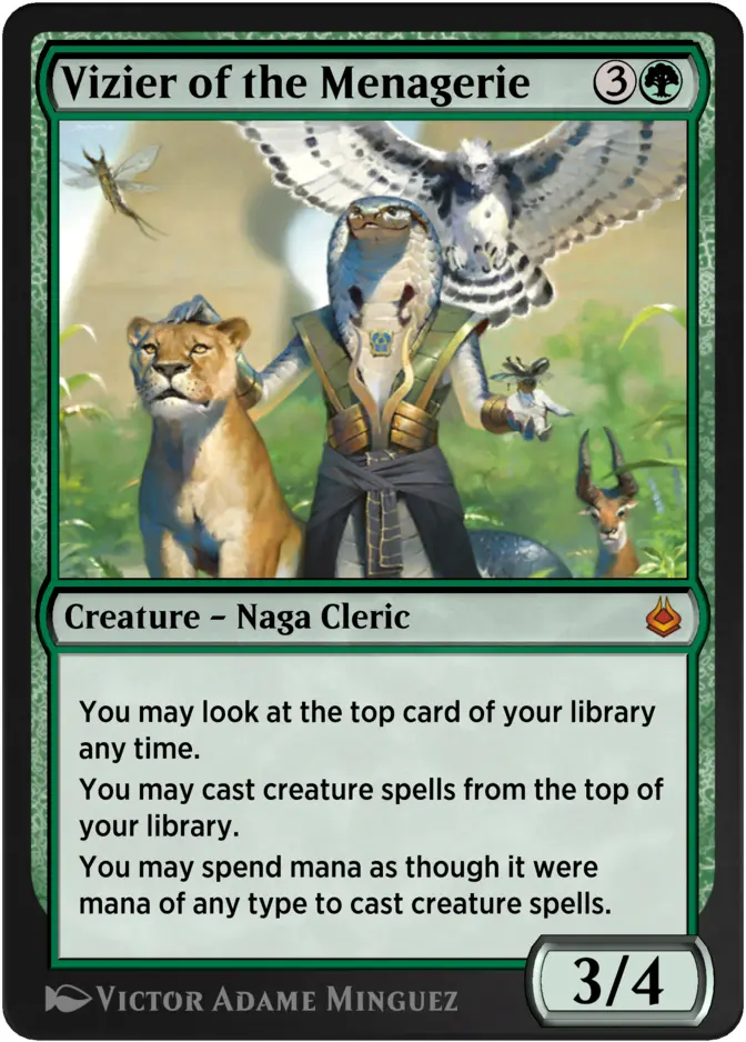 Vizier of the Menagerie [AKR]