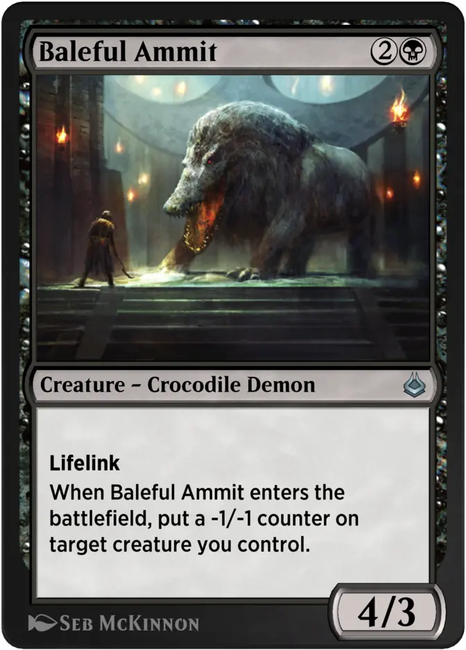 Baleful Ammit [AKR]
