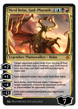 Nicol Bolas, God-Pharaoh
