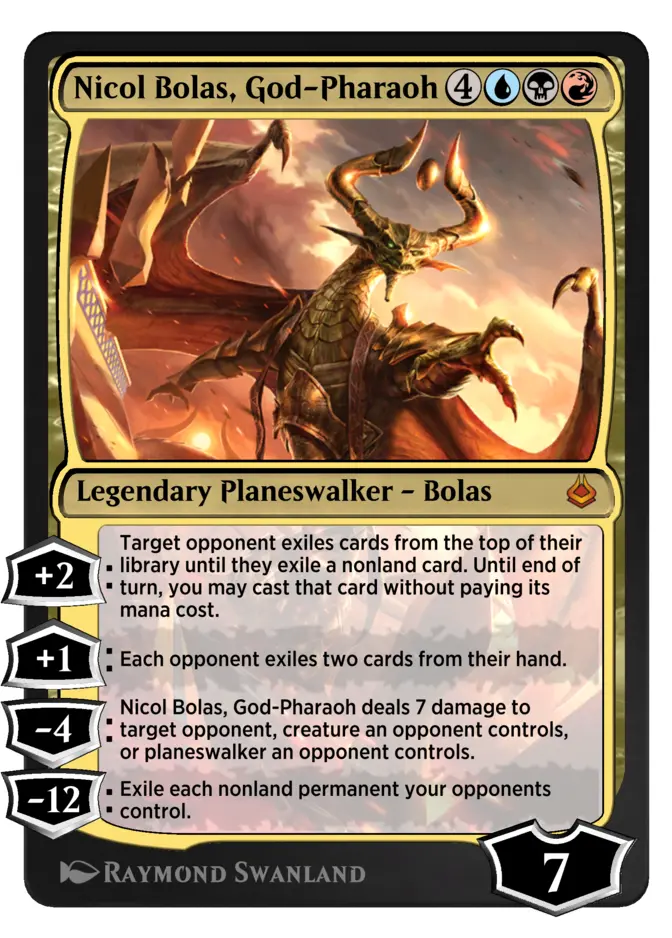 Nicol Bolas, God-Pharaoh [AKR]