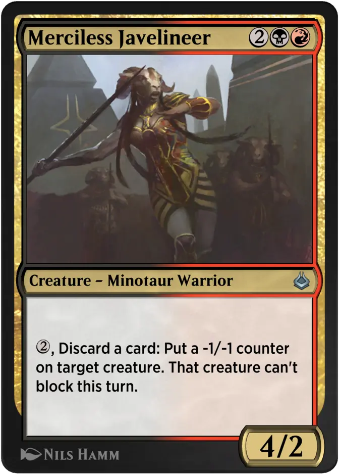 Merciless Javelineer [AKR]