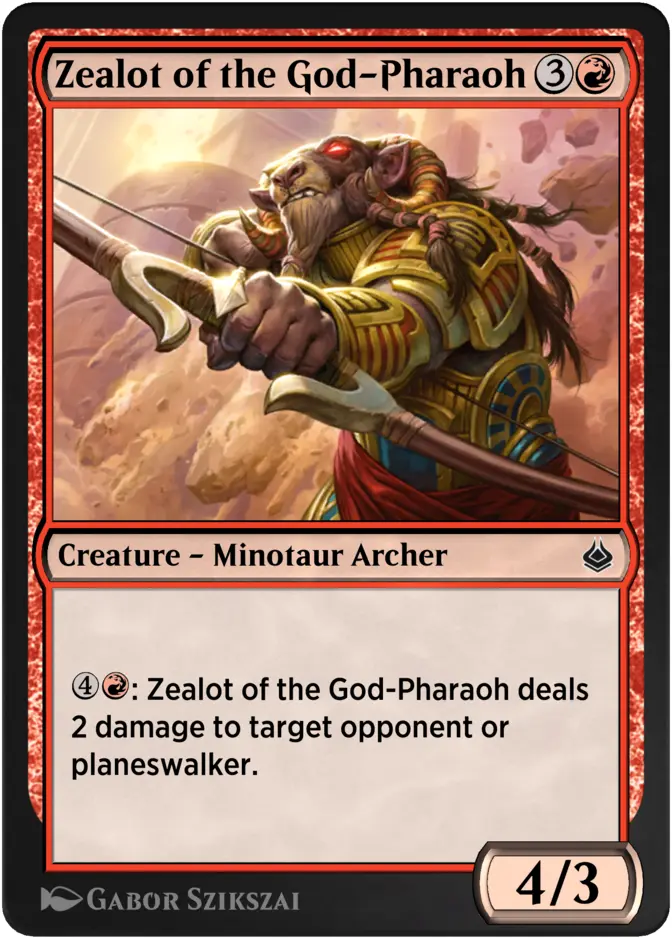 Zealot of the God-Pharaoh [AKR]