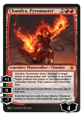 Chandra, Pyromaster