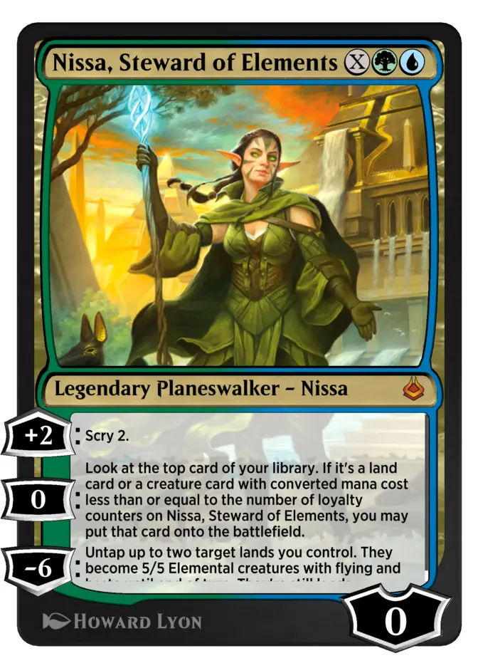 Nissa, Steward of Elements [AKR]
