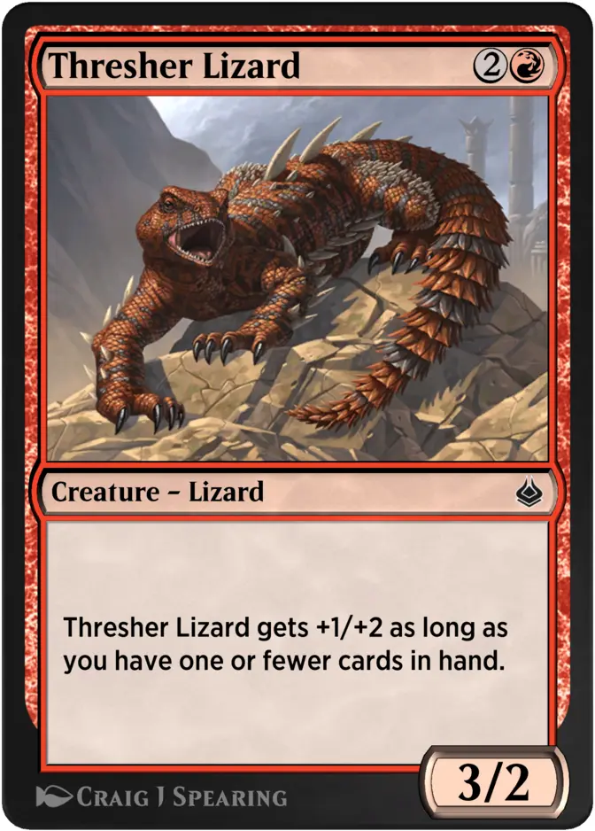 Thresher Lizard [AKR]