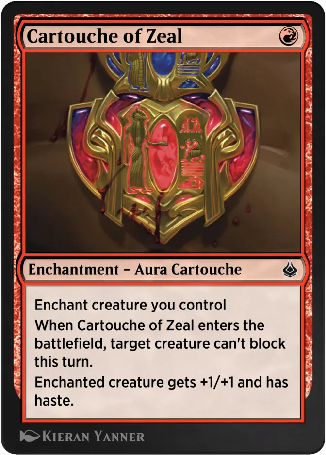 Cartouche of Zeal [AKR]