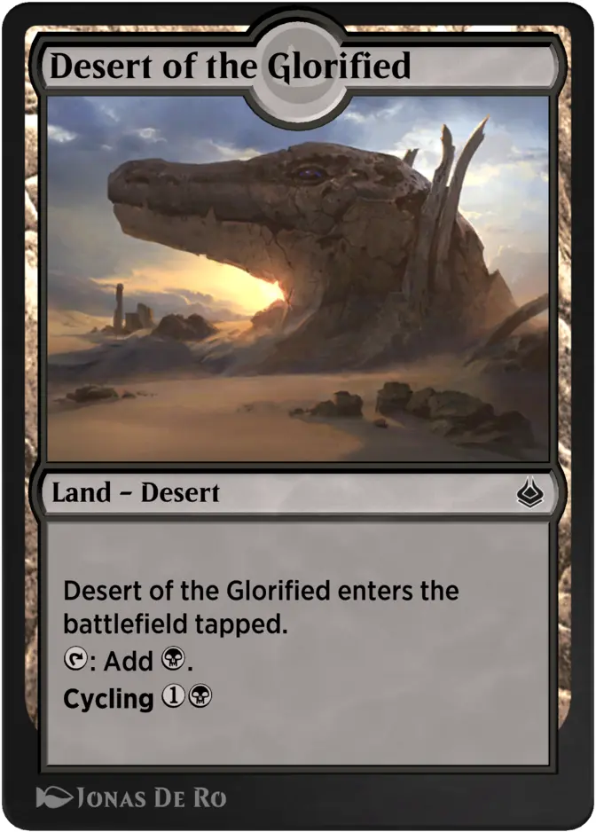 Desert of the Glorified [AKR]