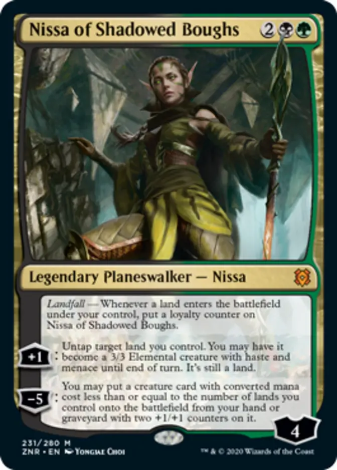 Nissa of Shadowed Boughs [ZNR]