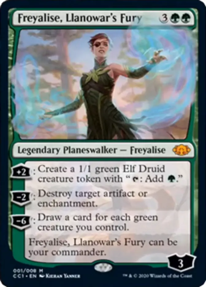 Freyalise, Llanowar's Fury [CC1]