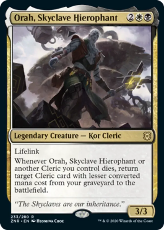 Orah, Skyclave Hierophant [ZNR]