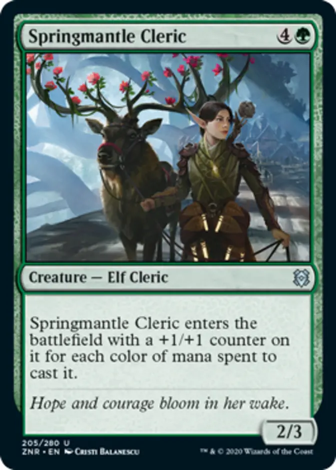 Springmantle Cleric [ZNR]