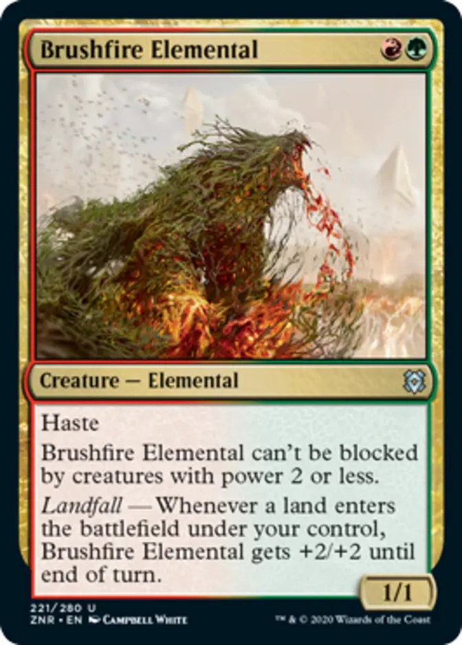 Brushfire Elemental [ZNR]