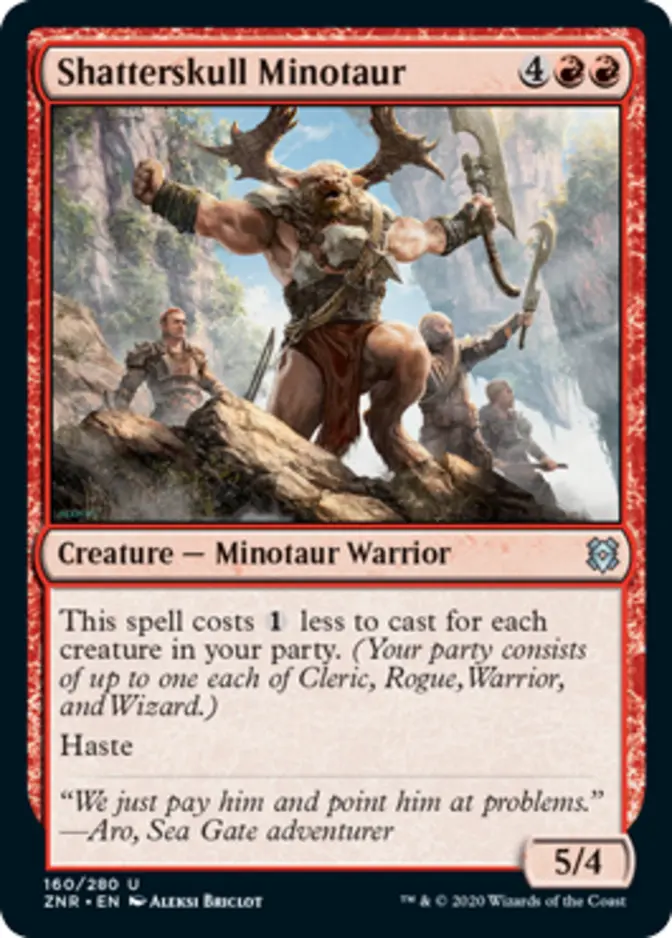 Shatterskull Minotaur [ZNR]