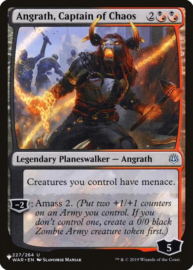 Angrath, Captain of Chaos [PLIST]