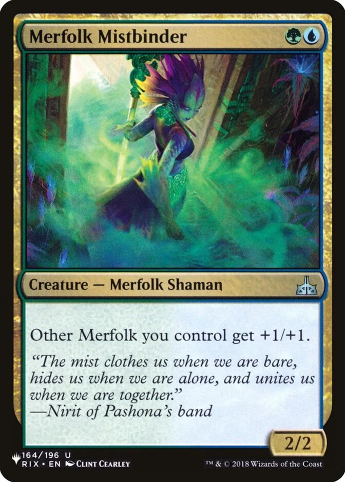 Merfolk Mistbinder [PLIST]