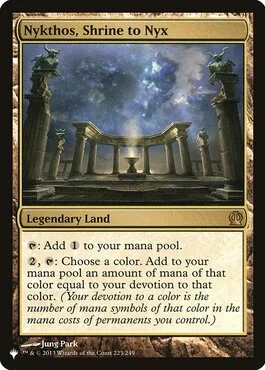 Nykthos, Shrine to Nyx