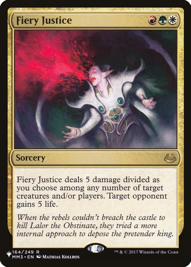 Fiery Justice [PLIST]