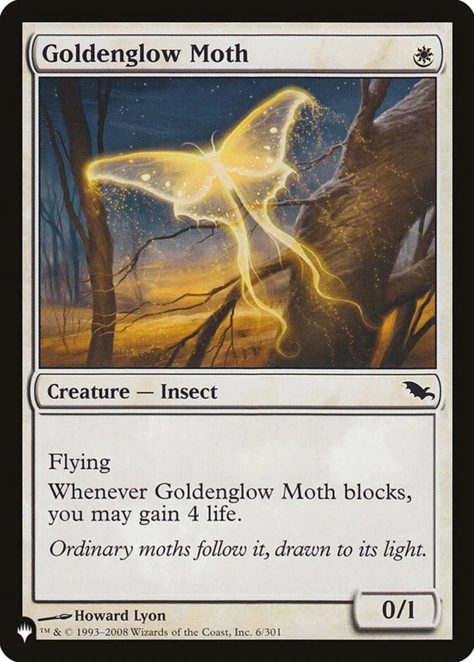 Goldenglow Moth [PLIST]