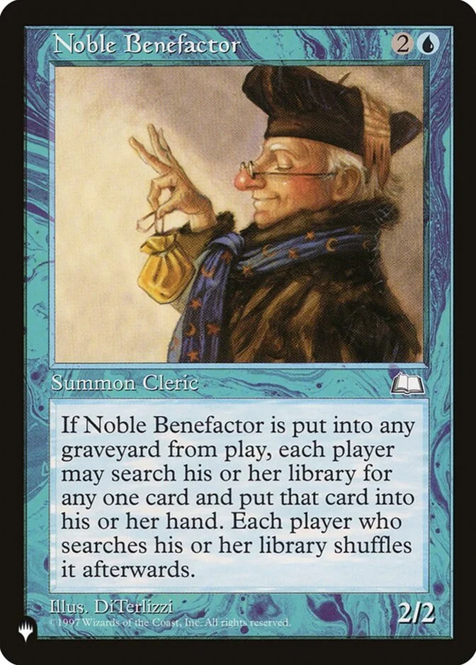 Noble Benefactor [PLIST]