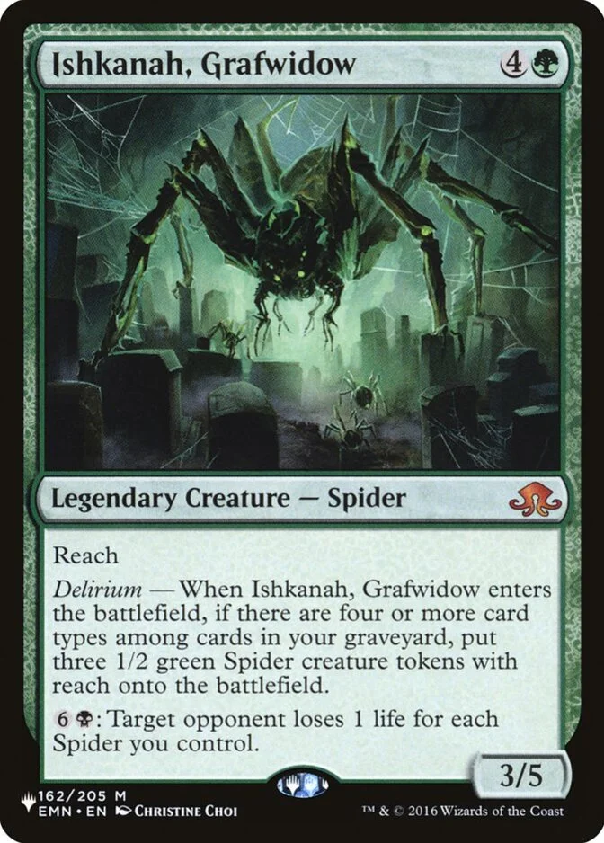 Ishkanah, Grafwidow [PLIST]
