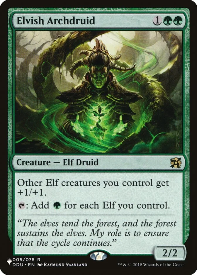 Elvish Archdruid [PLIST]