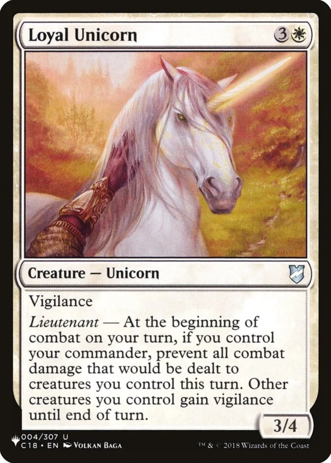 Loyal Unicorn [PLIST]