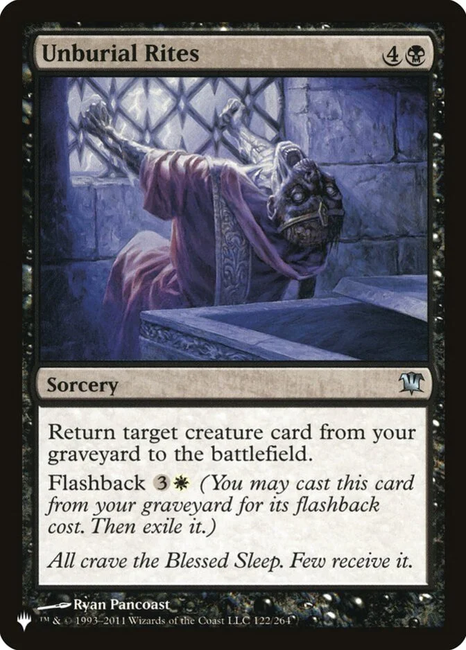 Unburial Rites [PLIST]