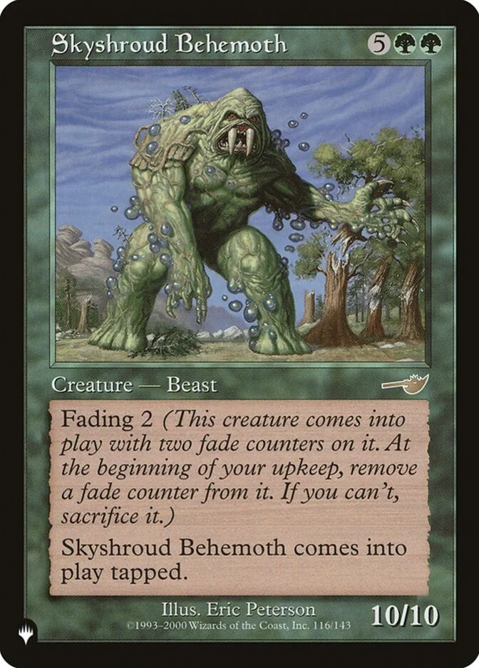 Skyshroud Behemoth [PLIST]
