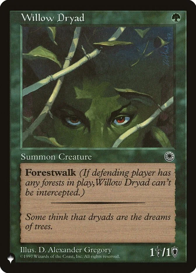 Willow Dryad [PLIST]