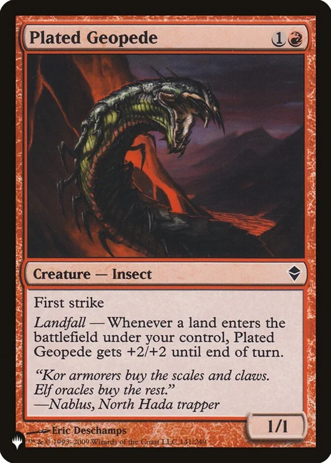 Plated Geopede [PLIST]