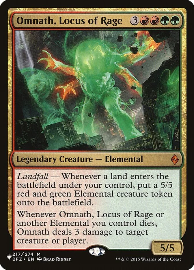 Omnath, Locus of Rage [PLIST]