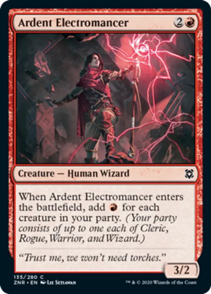 Ardent Electromancer [ZNR] (F)