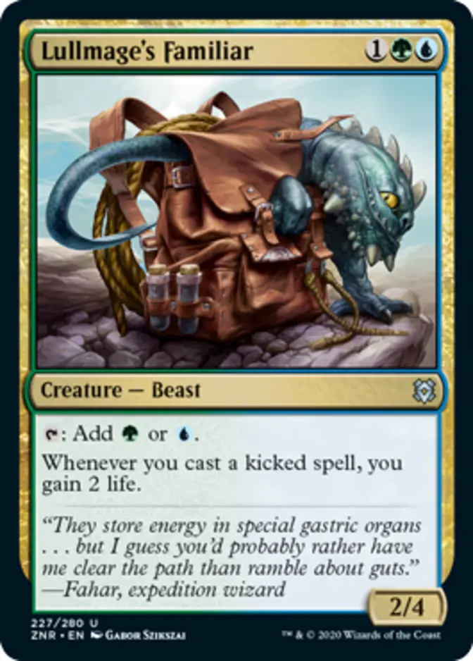 Lullmage's Familiar [ZNR] (F)