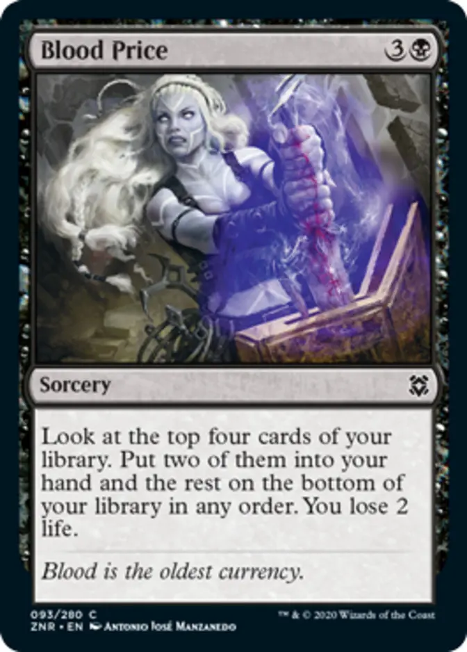 Blood Price [ZNR] (F)