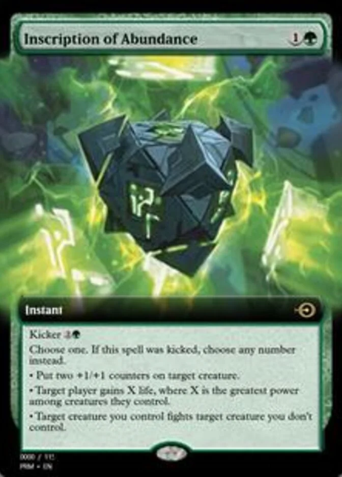 Inscription of Abundance <417617> [PRM]