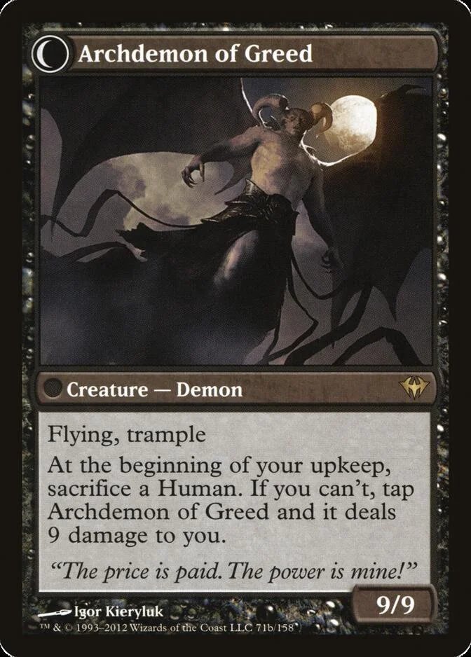 Archdemon of Greed [DKA] (F)