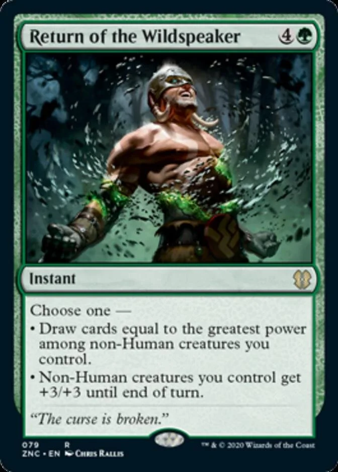 Return of the Wildspeaker [ZNC]