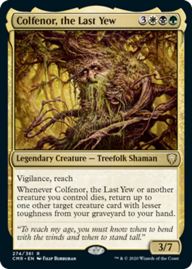 Colfenor, the Last Yew [CMR]