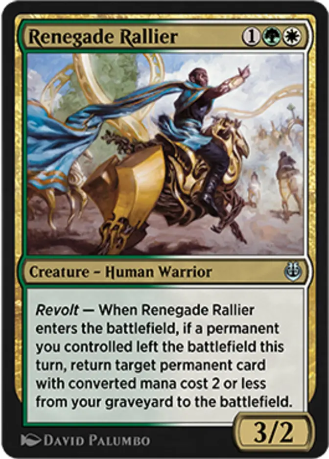 Renegade Rallier <masterpiece> [KLR]