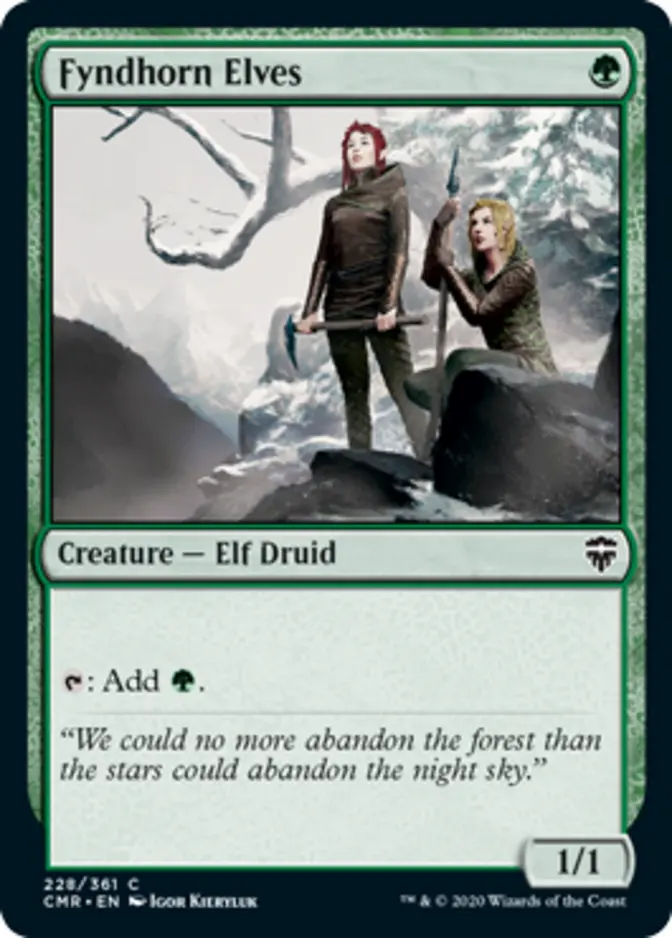Fyndhorn Elves [CMR] (F)