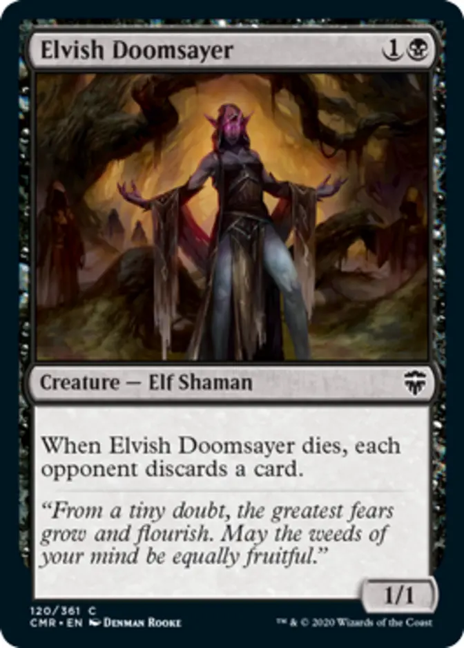 Elvish Doomsayer [CMR] (F)