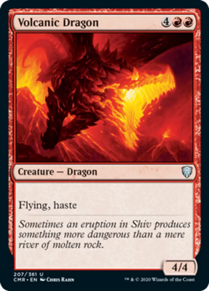 Volcanic Dragon [CMR] (F)